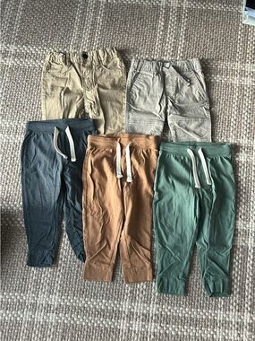 Old Navy / H&M / cat&jack Joggers & Cargo Set - Blue, Tan, Gray, Brown, Green